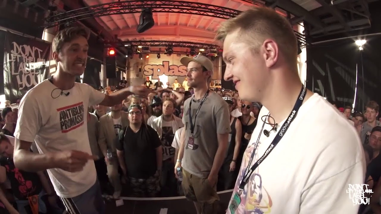 Bong Teggy + Papi Schlauch vs Brian Damage + Harry Crotch // DLTLLY RapBattle (Splash 18) // 2015