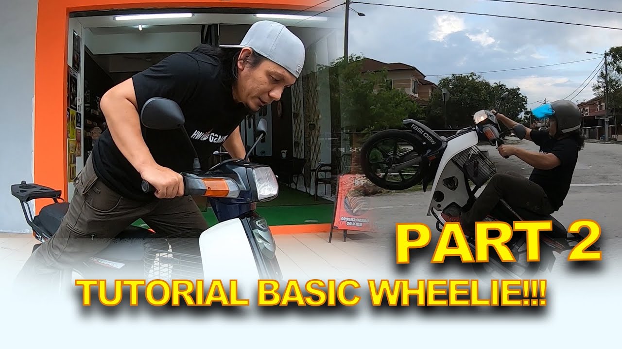 TUTORIAL UNTUK WHEELIE BERDIRI, JANGAN BERANI CUBA DI RUMAH | Mig Motorsport #7