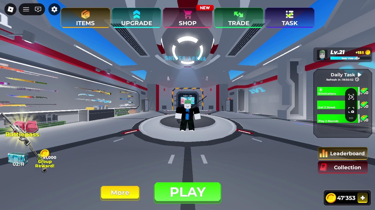 Roblox Sniper Arena - Live Streaming