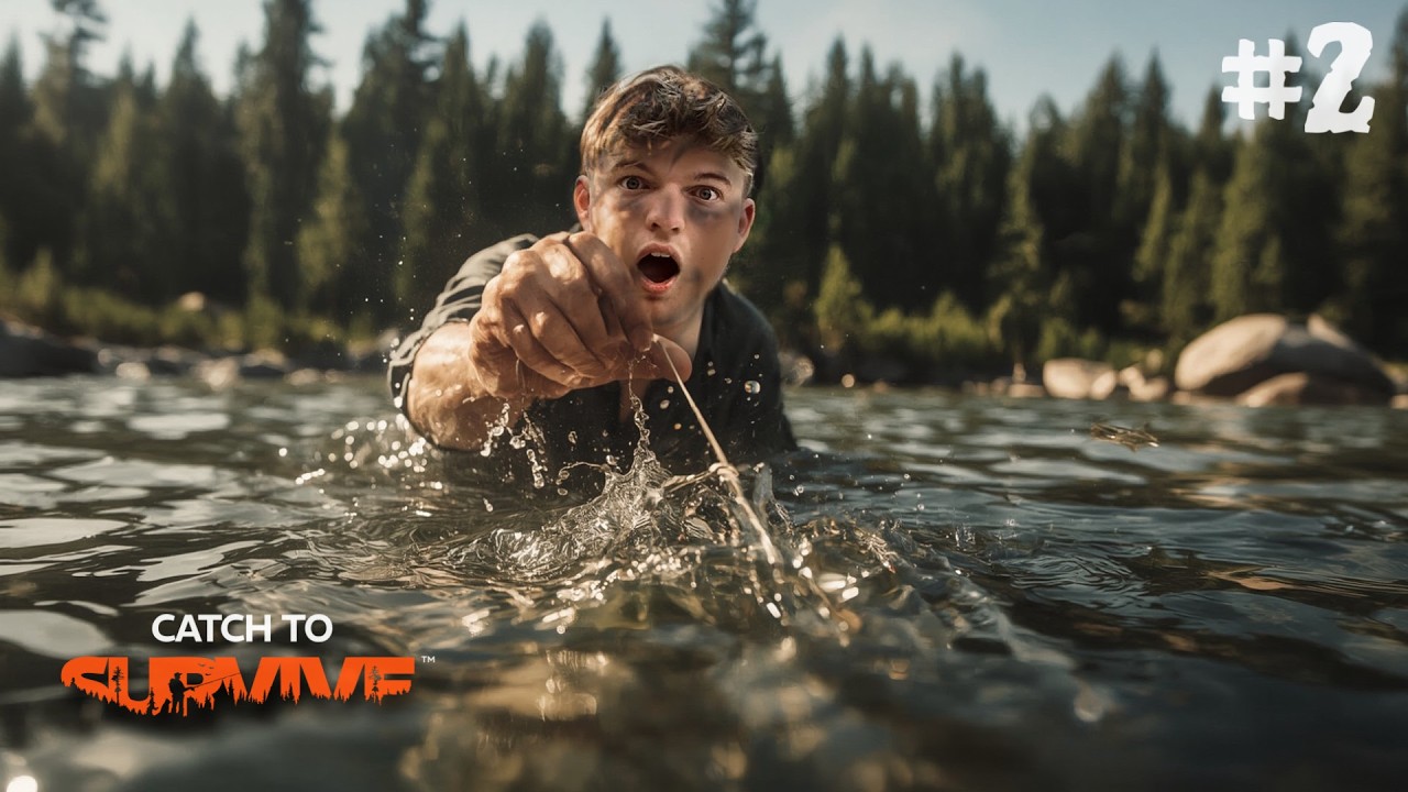 Die Aussetzung - OHNE Equipment FISCHE fangen | Folge 2 - CATCH TO SURVIVE
