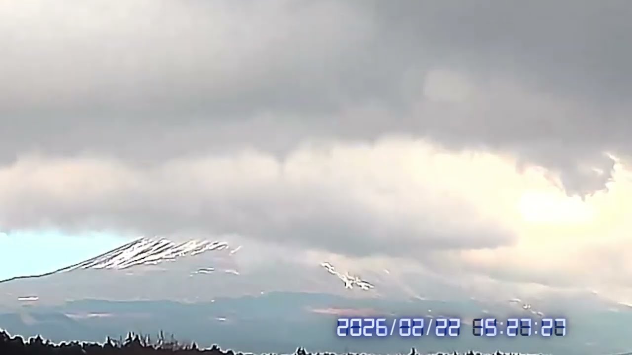 【HD画質LIVE】富士山ライブカメラ朝霧高原 より(mt.fuji live camera)　＃富士山　＃ライブカメラ　＃朝霧高原