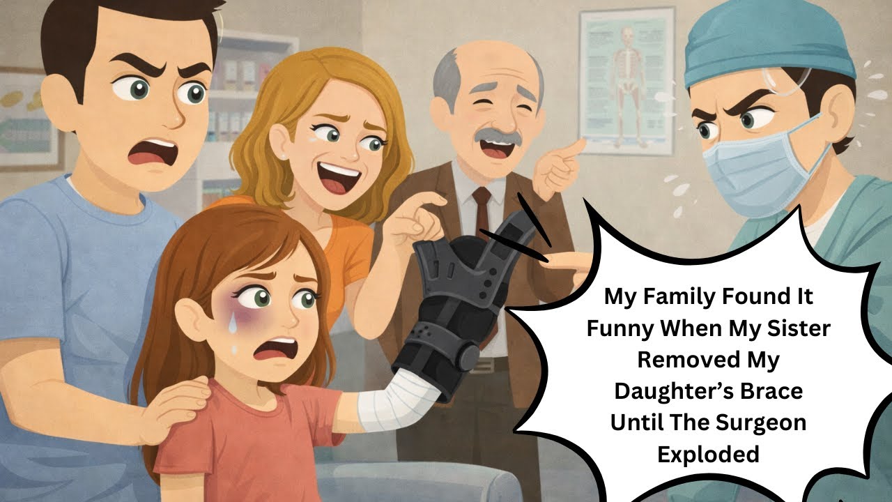 My Family Found It Funny When My Sister Removed My Daughter’s Brace Until The Surgeon Exploded