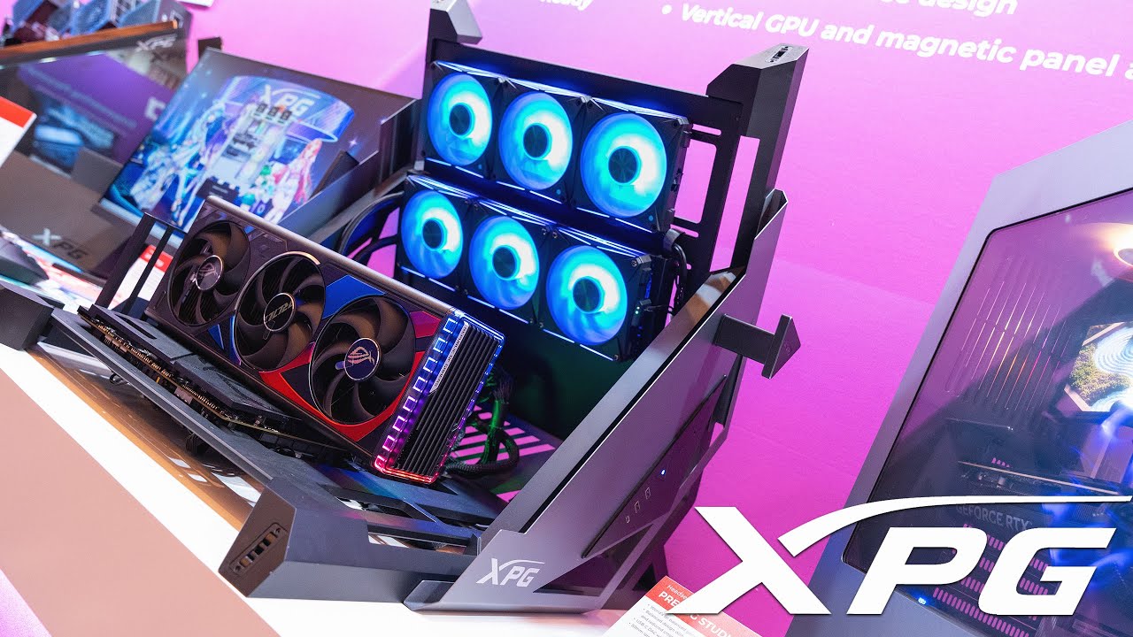 Есть док-станция? - Crazy XPG Open Chassis - CES 2026