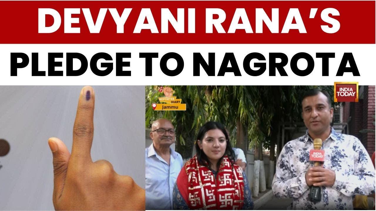 BJP Fields Devyani Rana, Daughter of Late Devender Rana, for Nagrota Assembly Bypoll | India Today