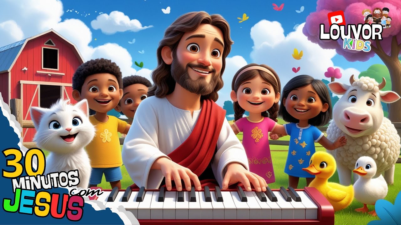 30 Minutos de Louvor Kids | Música Infantil Gospel