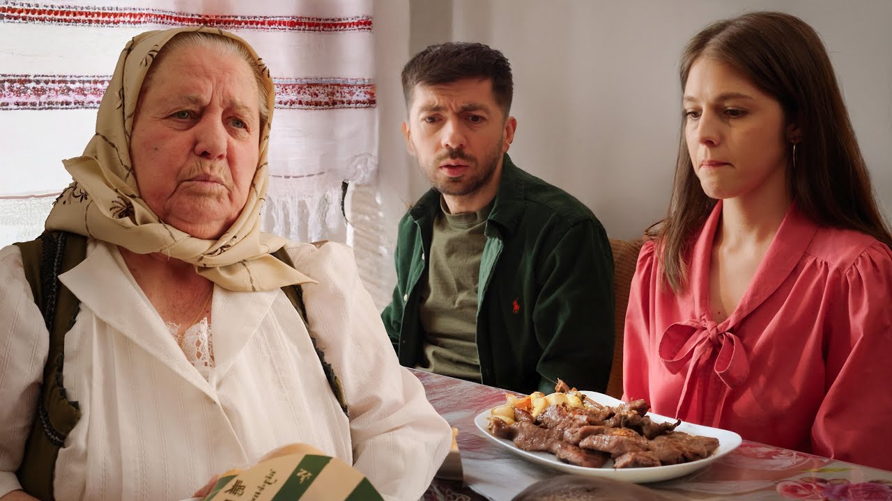 Cand află bunica de iubita vegetariană