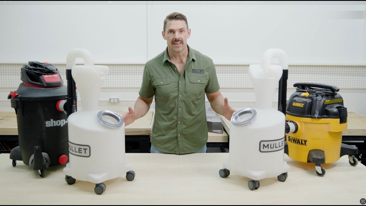 Simplify Your Dust Collection With The Mullet High-Speed Cyclone