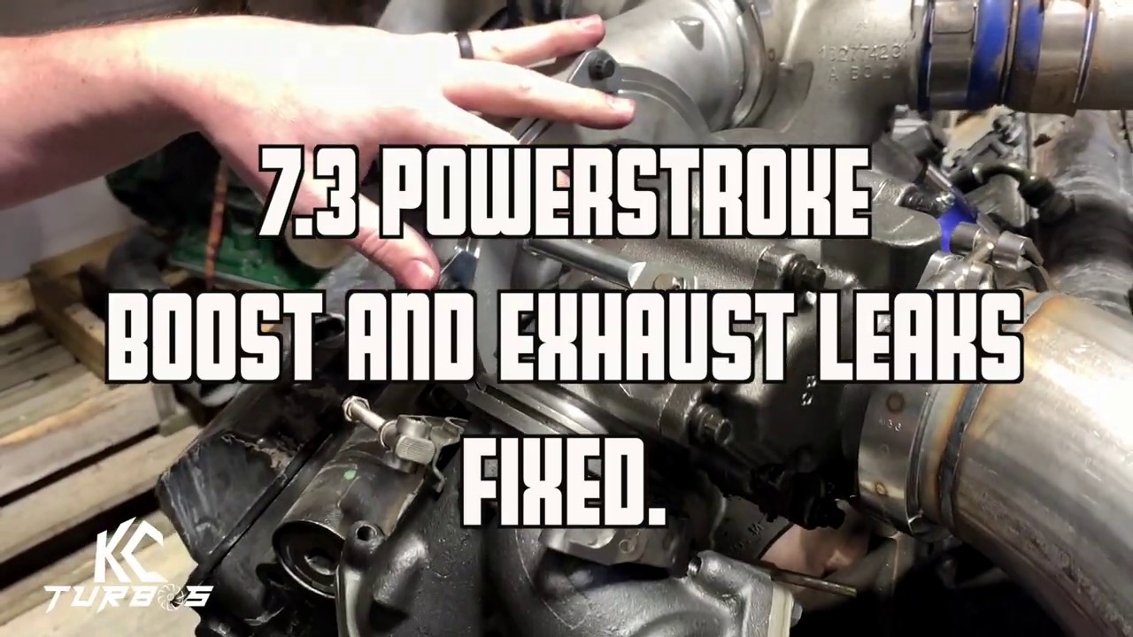 7.3 Устранены утечки в системе Powerstroke Boost, впускных трубах и выхлопных газах!