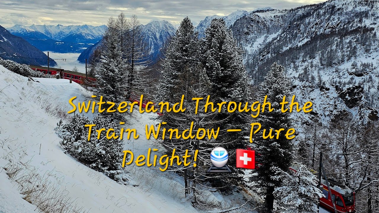 To Switzerland by Train: Bernina Express (Tirano – St. Moritz) 🚆🇨🇭
