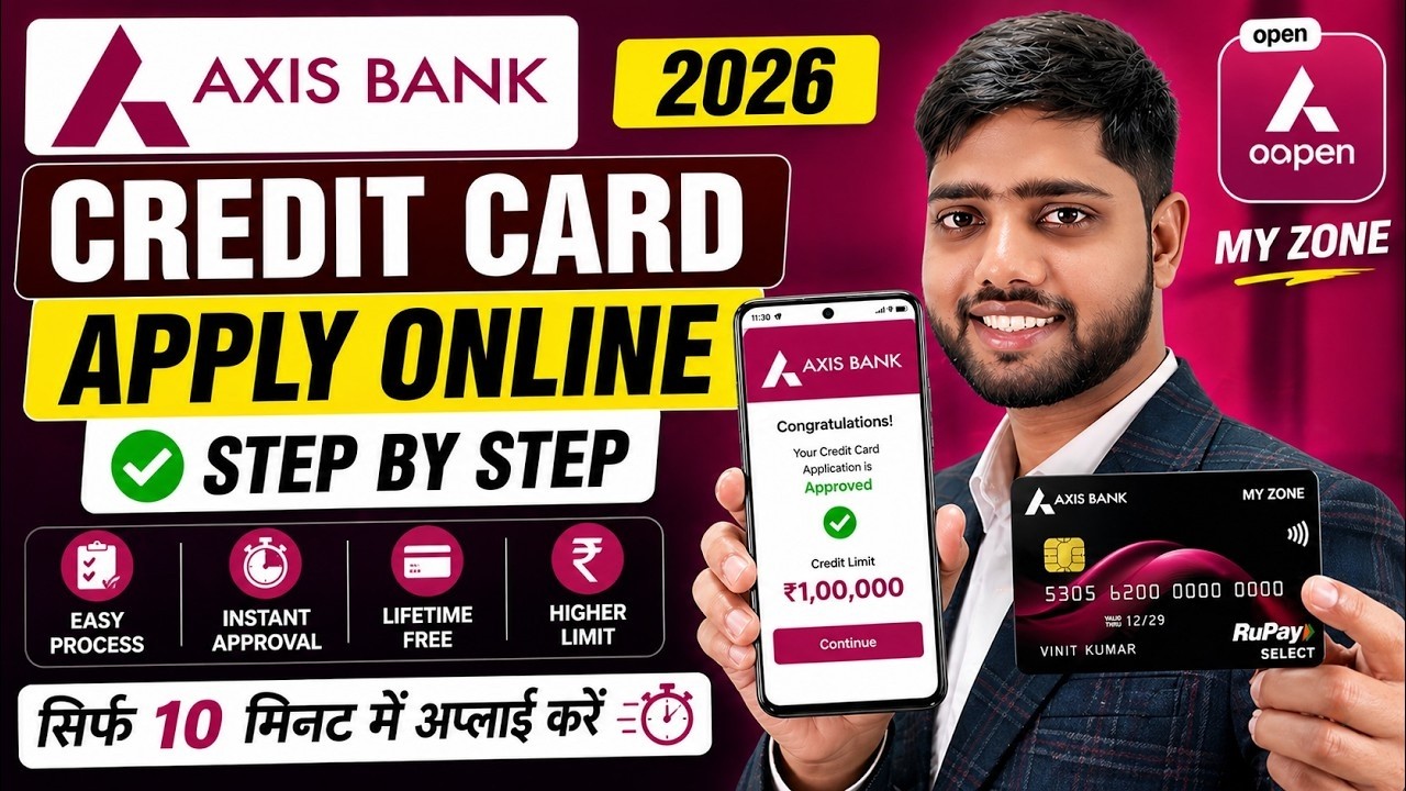 How to Apply for an Axis Bank My Zone Credit Card | Axis My Zone Credit Card | Axis Bank My Zone ...