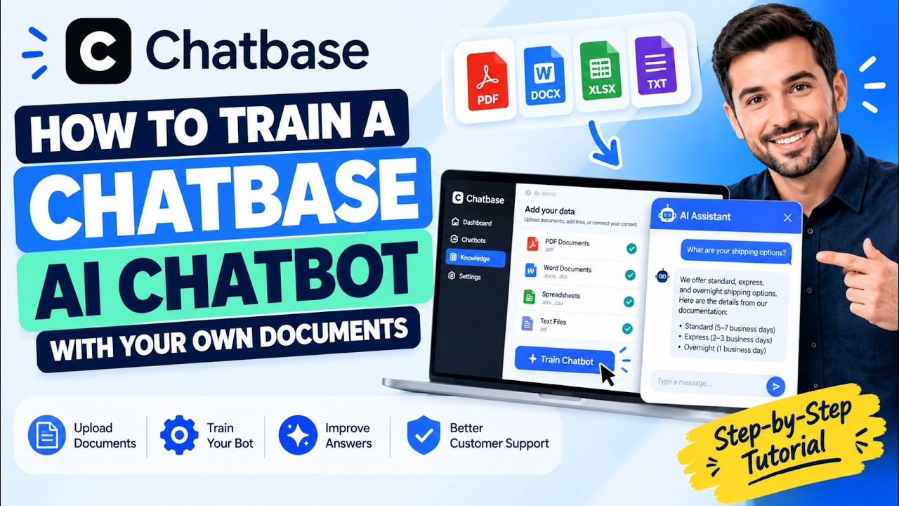 How to Train a Chatbase AI Chatbot With Your Own Documents (2026)