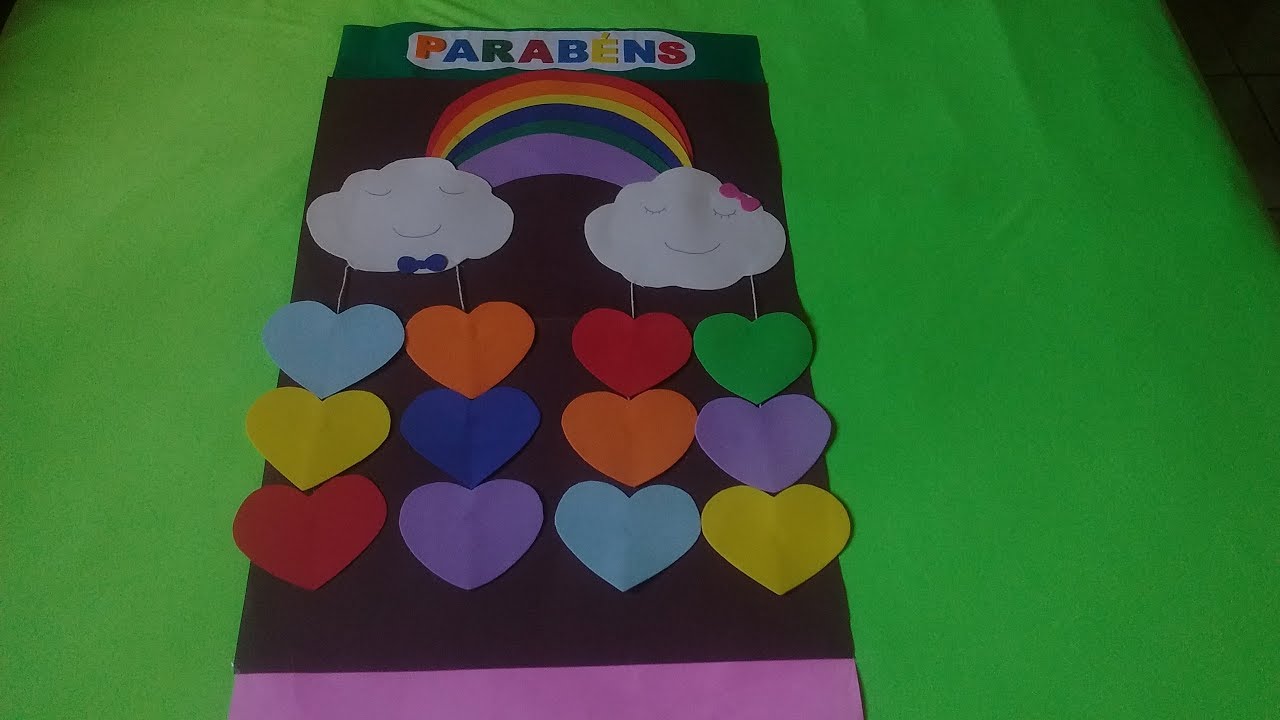 DIY Painel dos Aniversariantes