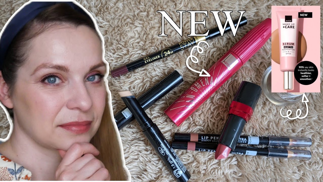 New Avon makeup Spring '25: Fan-omenal Mascara, Serum Matte foundation, Ultra Creamy lipstick