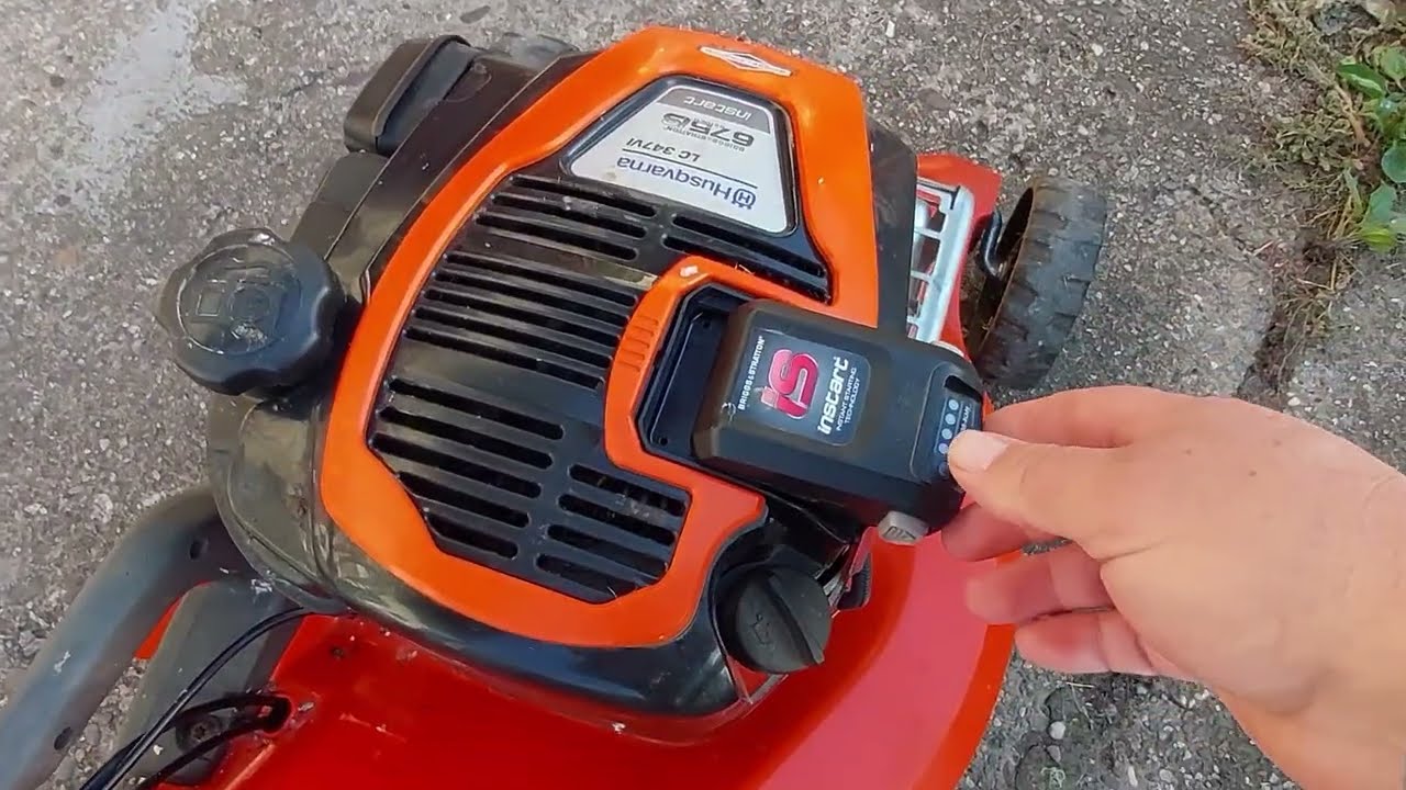 Oprava baterie Briggs & stratton, která nešla nabít.