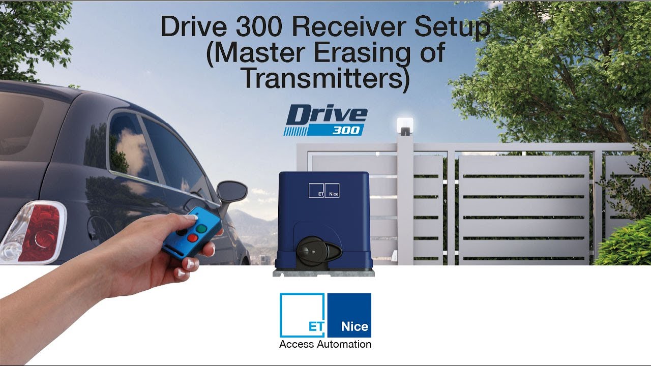 ET Nice Drive 300: How to master erase your receiver