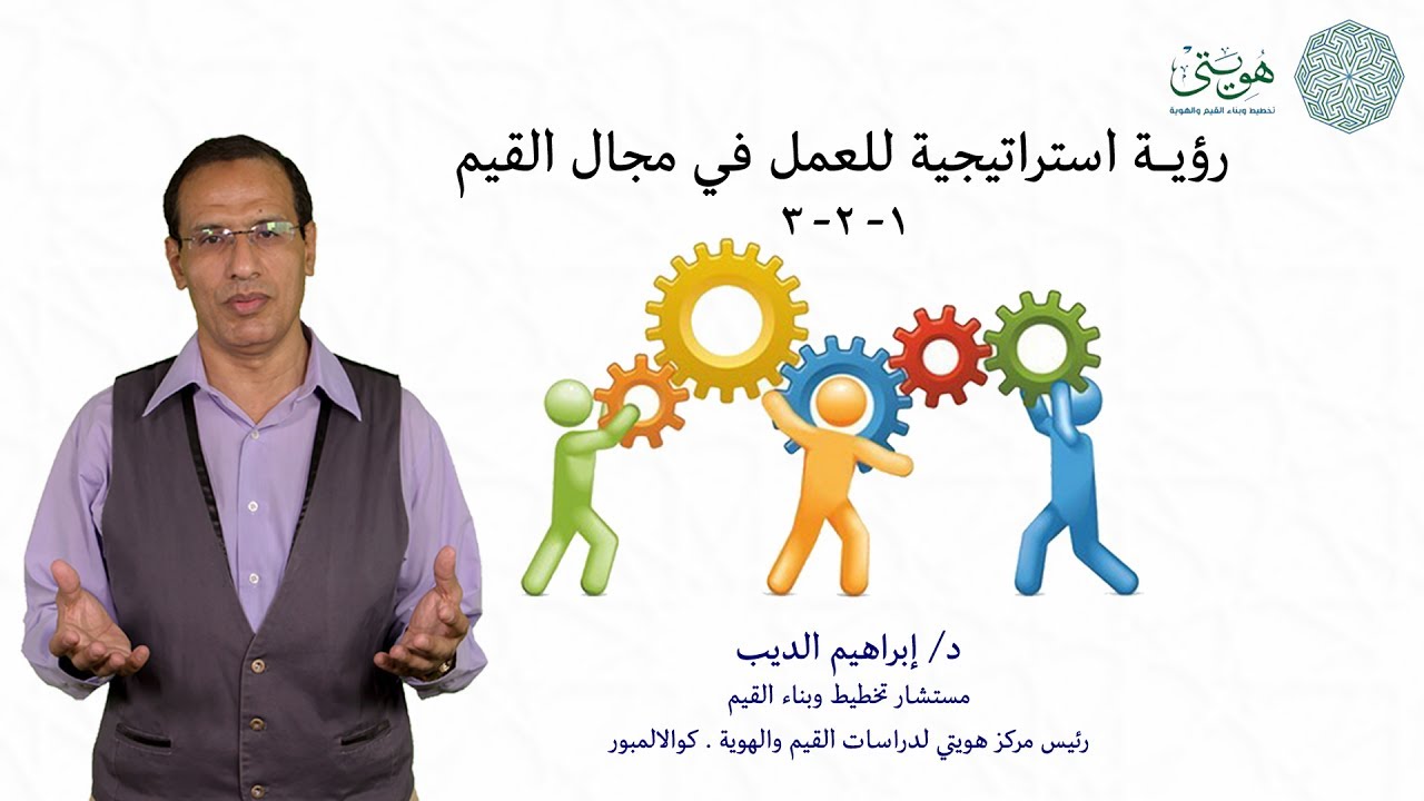 الحلقة الثانية | رؤية استراتيجية للعمل في مجال القيم - د. ابراهيم الديب