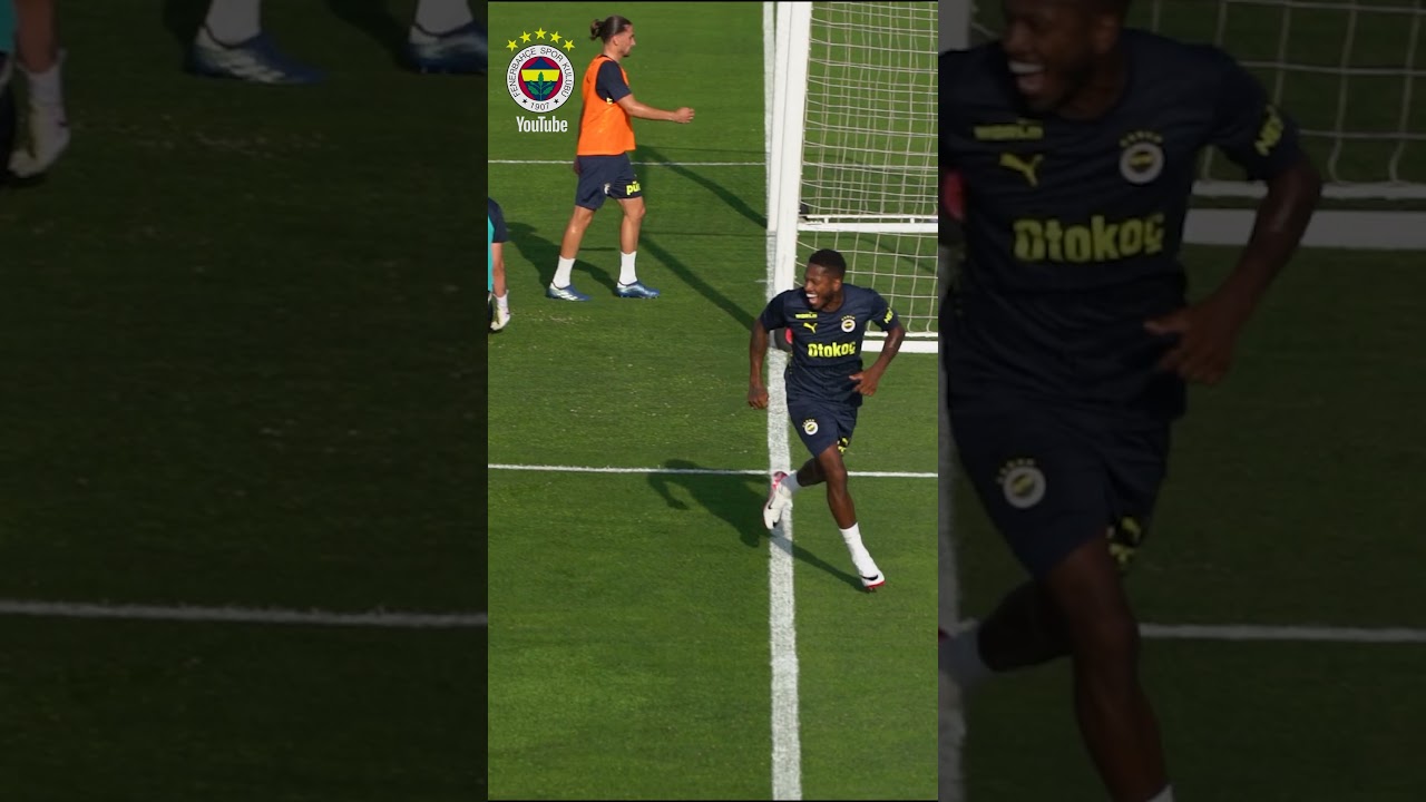 Fred ile yeni sezonun ilk g&uuml;n&uuml; ilk antrenmanı 😍