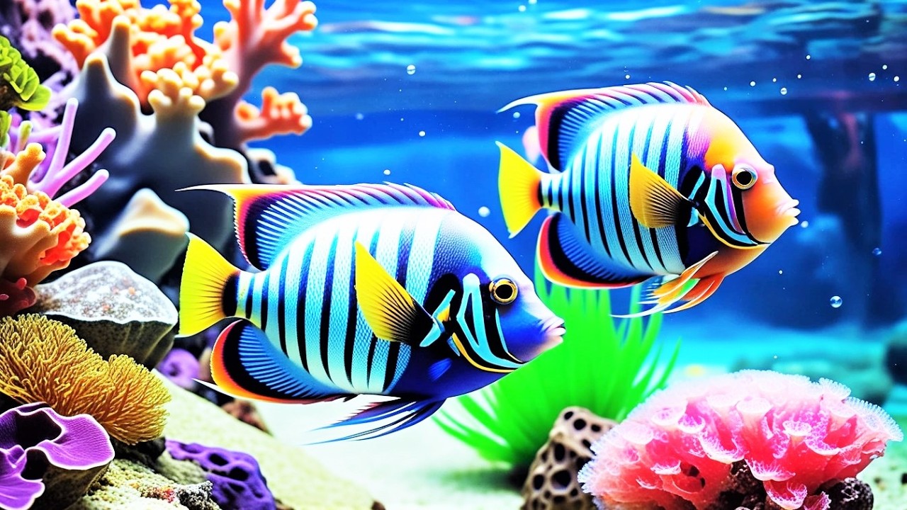 The Best 4K Aquarium Experience: Discover Stunning Jellyfish,Vibrant Coral Reefs & Exotic Ocean Life