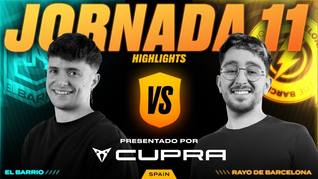 El Barrio de ADRI CONTRERAS VS Rayo de Barcelona de SPURSITO | Resumen Partido J11 (6-6) (6-7)