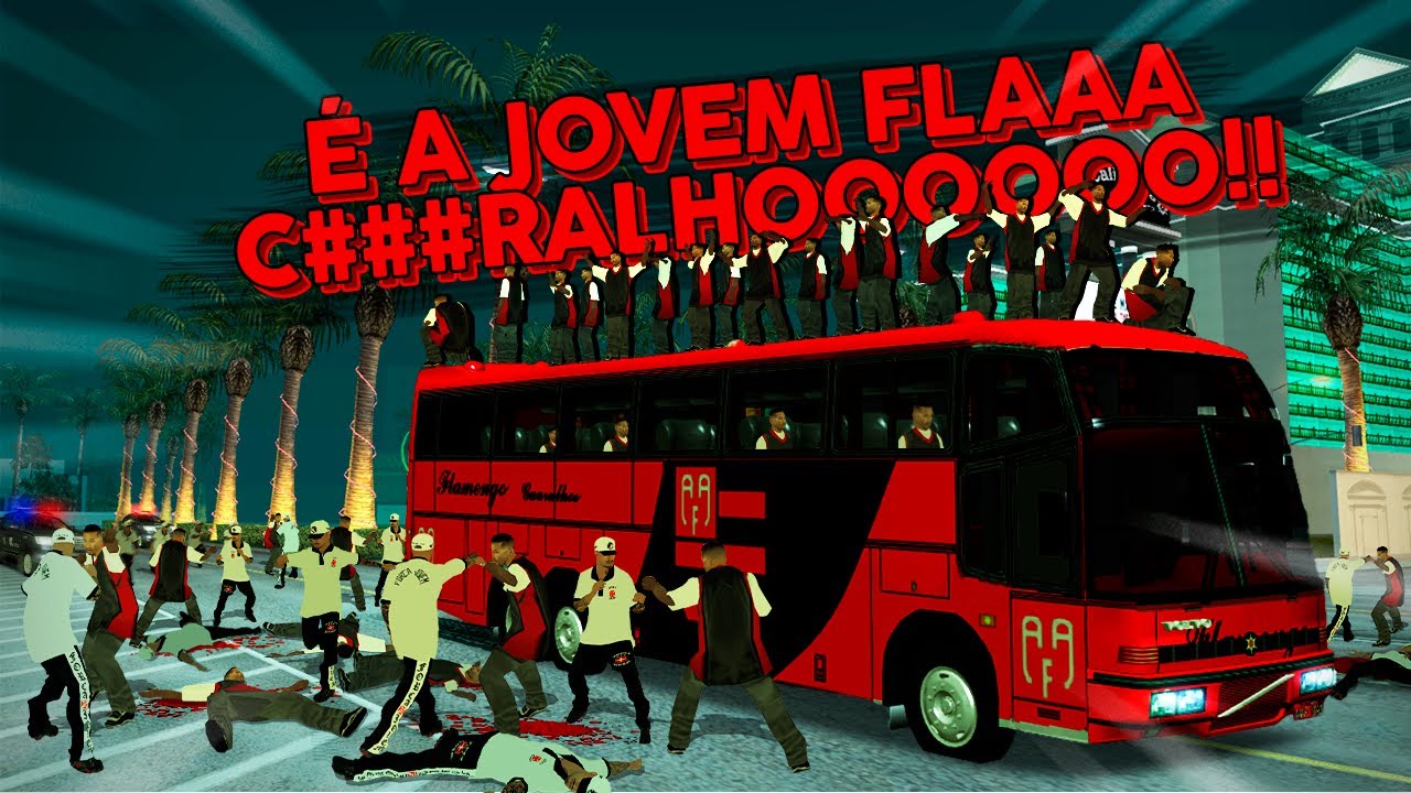 GTA MTA RP - JOVEM FLA TAMPANDO GERAL NA P0RR4DA! 👊🏻