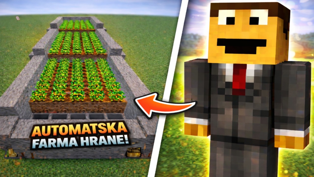 OVO JE NAJBRZA AUTOMATSKA FARMA U MINECRAFTU!