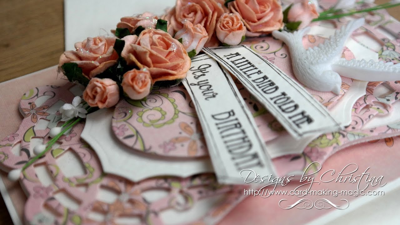 Spellbinders Curled Grace Ovals (Collaboration with Olga Direktorenko))