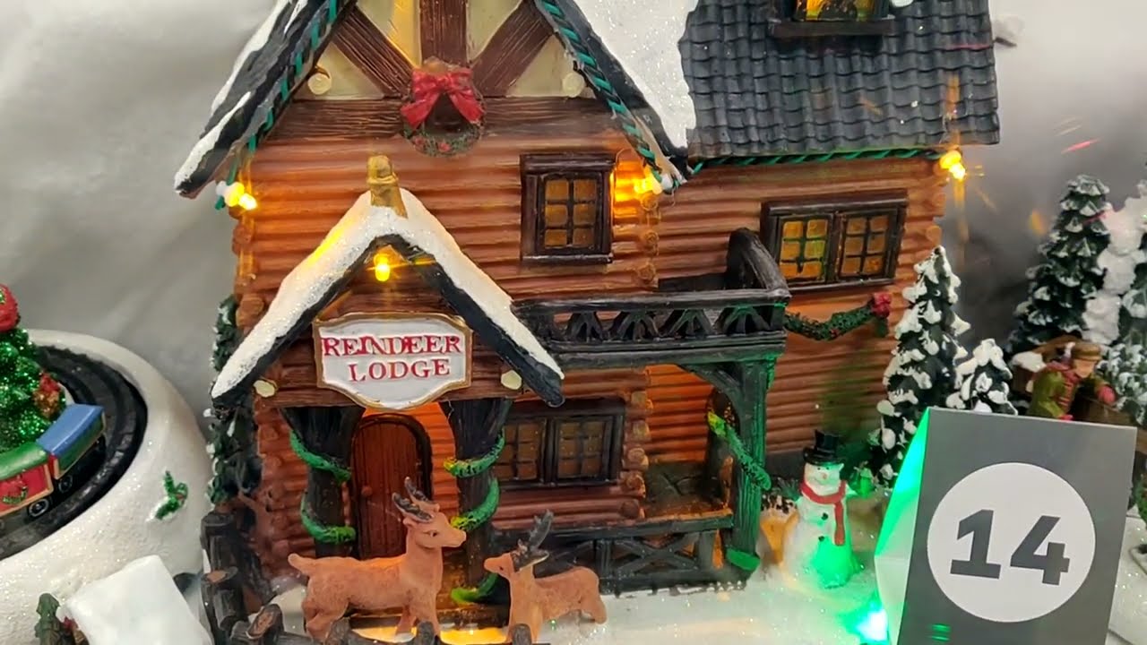 Vintage Christmas Village 2023