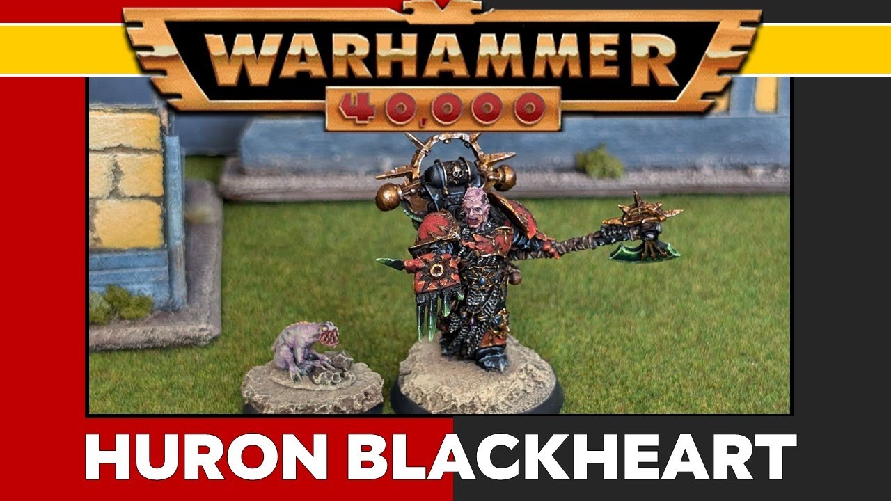 Huron Blackheart Chaos Space Marines | Warhammer 40k 2nd edition