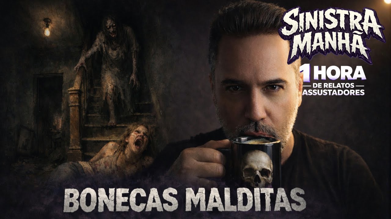 BONECAS MALDITAS - SINISTRA MANHÃ ☕ 1 Hora de Terror Pela Manhã