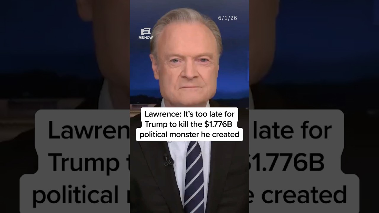 Lawrence: It's too late for Trump to kill the $1.776B political monster he created