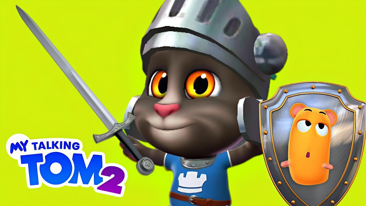 My Talking Tom 2 is a Little Warrior | Gameplay (Android,iOS)