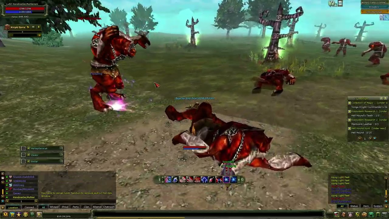 KNIGHT ONLINE MINARK SERVER KOXP STATUS 2025 CURRENT KOXP HITTING FROM 5000 METERS