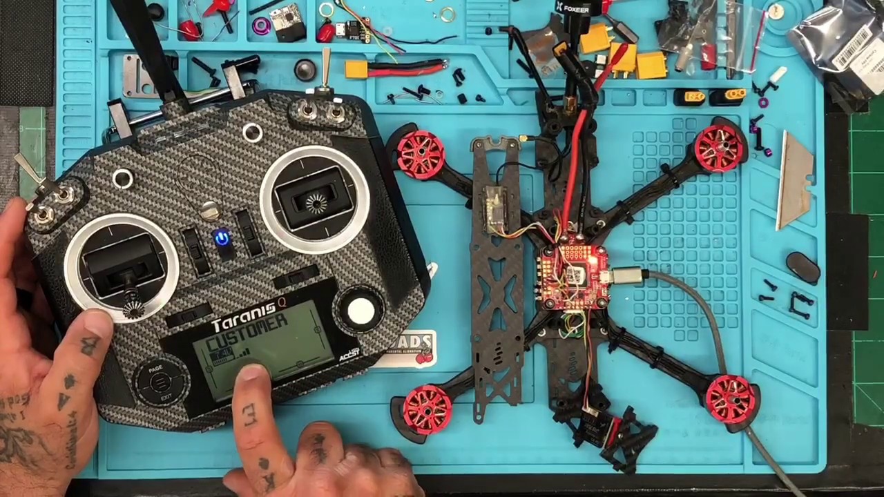 Calibrate your FrSky QX7 Sticks Min Max in BetaFlight from Cyclone FPV