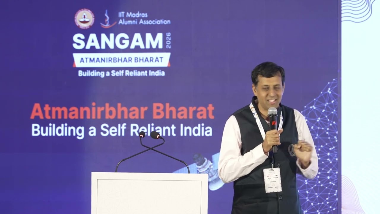 IITMAA SANGAM 2026: Vote of Thanks - Prof. Ashwin Mahalingam, Dean,  IIT Madras