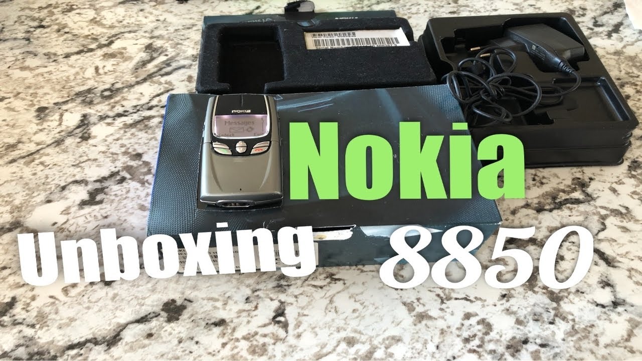 Nokia 8850 rare Silver Unboxing & review | Vintage Mobile Phone Collection