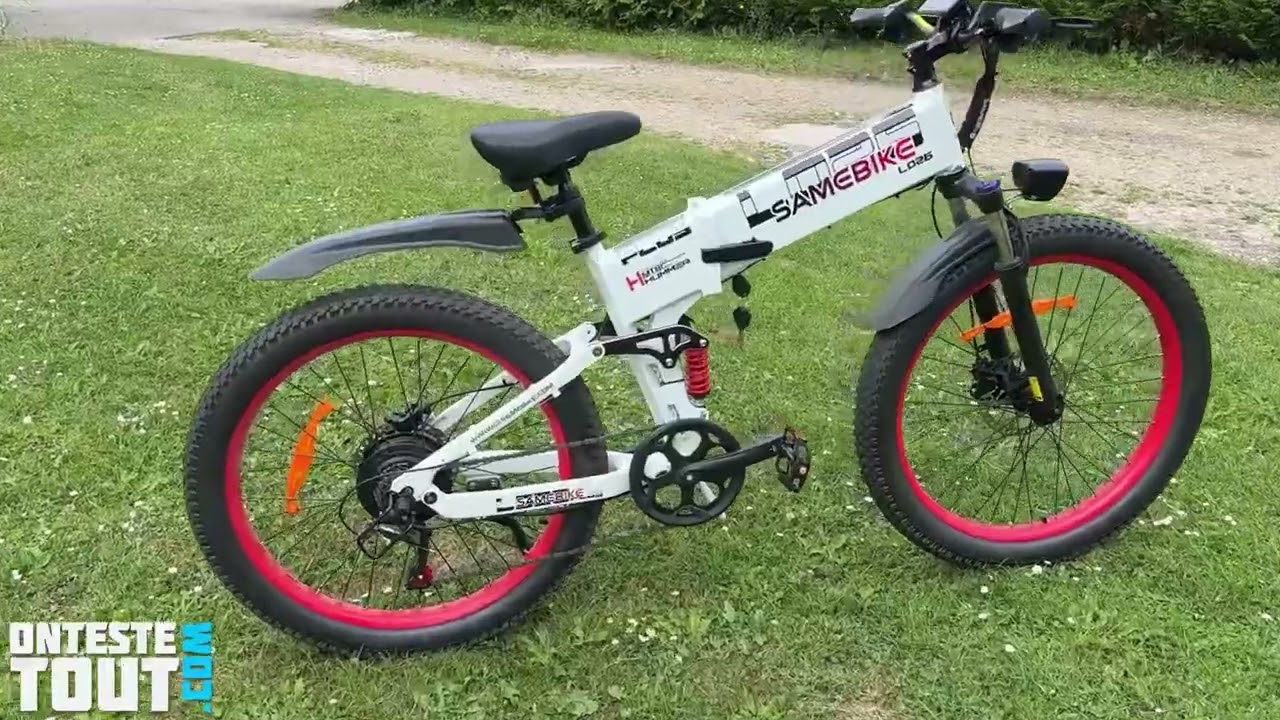 SAMEBIKE LO26 Plus 1000W Powerful Fat Tire Mountain Ebike | Unboxing & Test Riding
