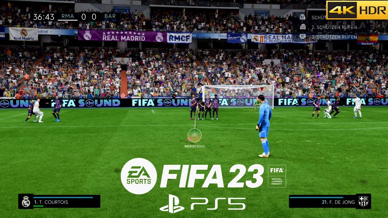 FIFA 23 - BEST 10 FREE KICKS COMPILATION - PS5™ - [ 4K 60FPS ] ULTRA HDR - ركلات الحرة فيفا 23