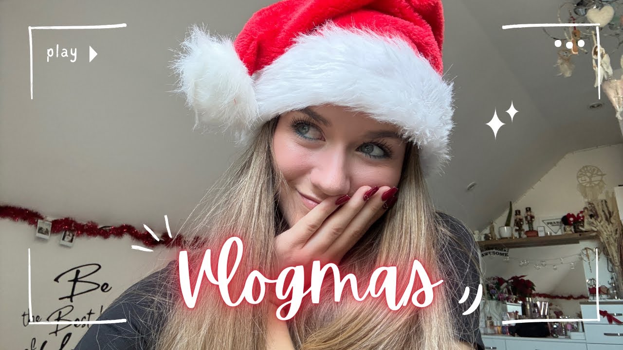 Vánoční vlog🎄❤️ | představení, nakupování, vánoční nehty, stardance...