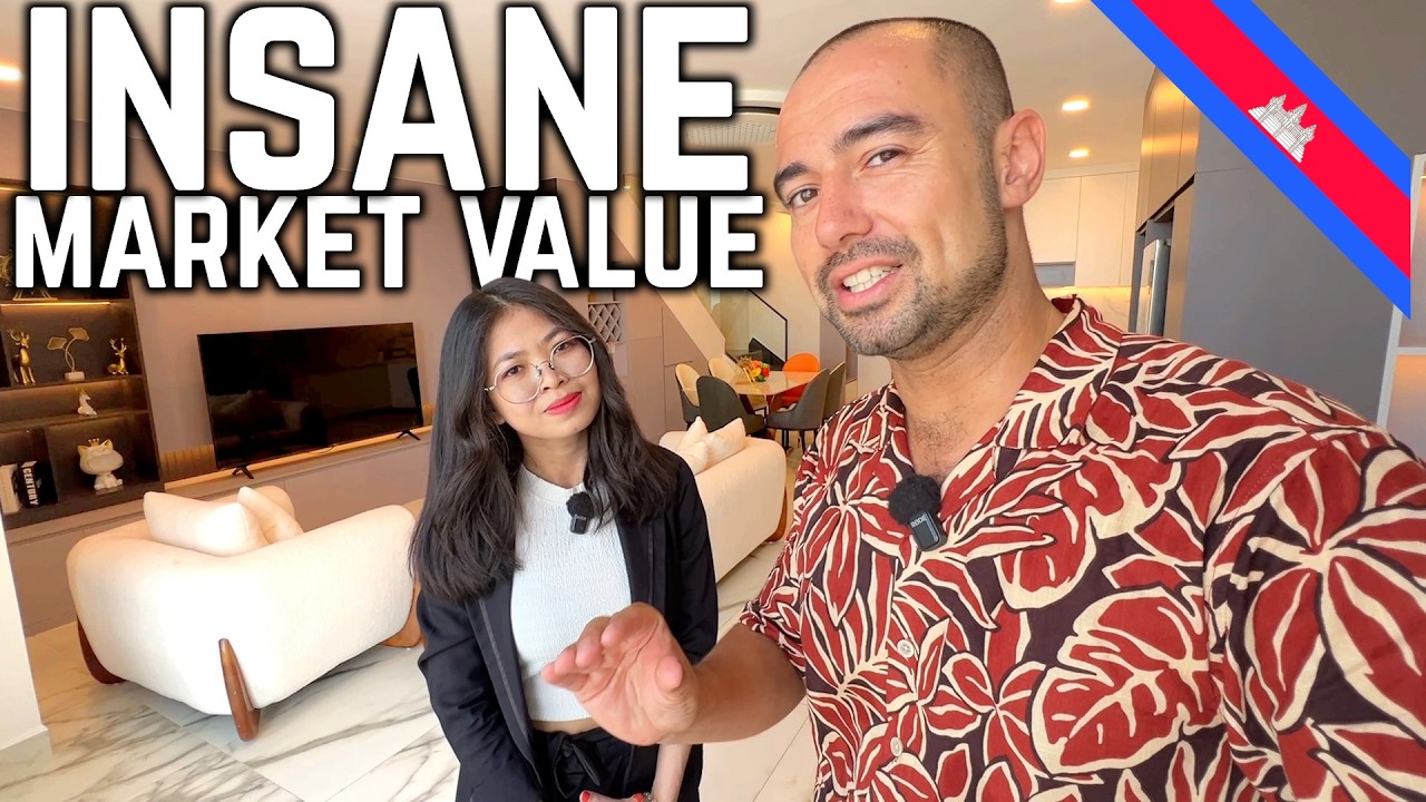🤯 Extreme Cheap LUXURY PENTHOUSE in Phnom Penh, YOU CAN Afford
