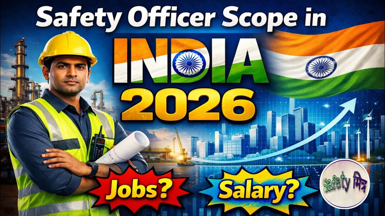 Safety Officer Scope in India 2026 | Salary, Jobs, Growth & Future | HSE Officer Scope in Gulf 2026