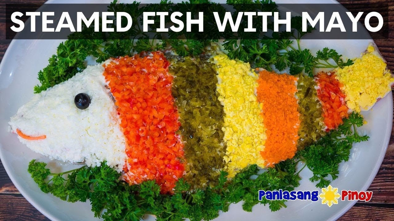 Steamed Fish with Mayonnaise