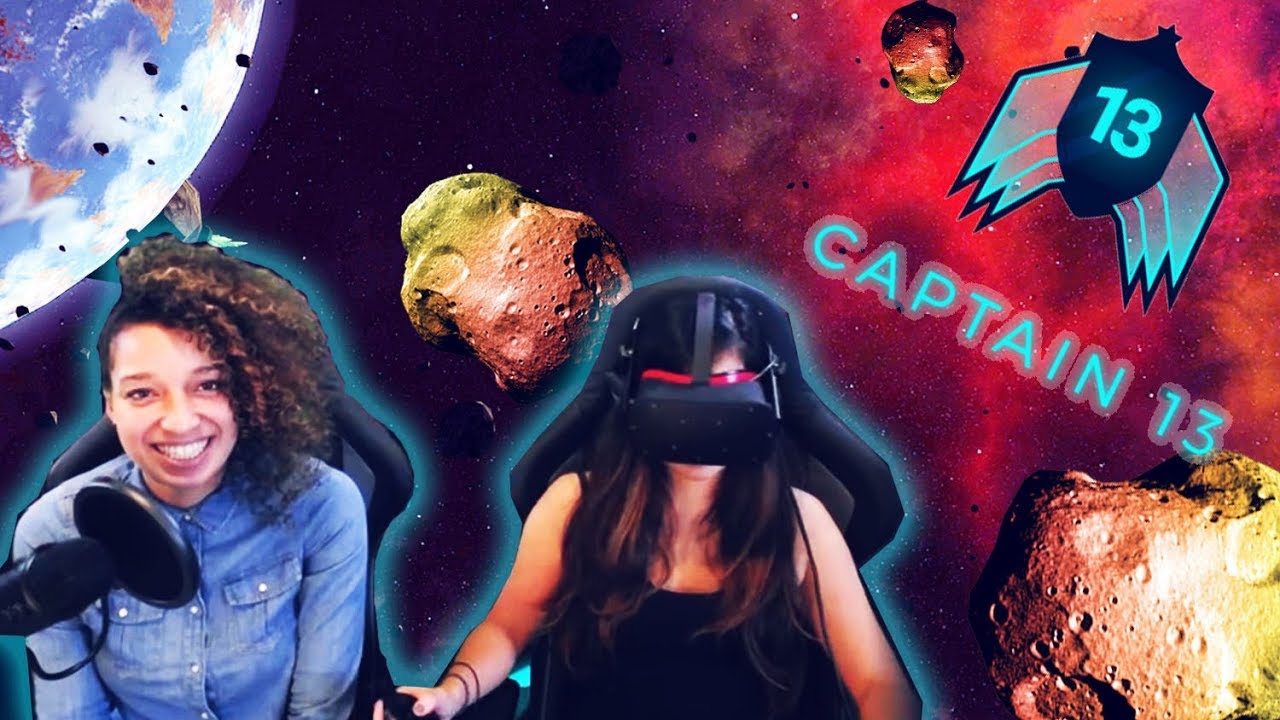 ASTEROIDS ARCADE GAME IN VIRTUAL REALITY! | Captain 13 - Beyond The Hero VR (Oculus Touch Gameplay)