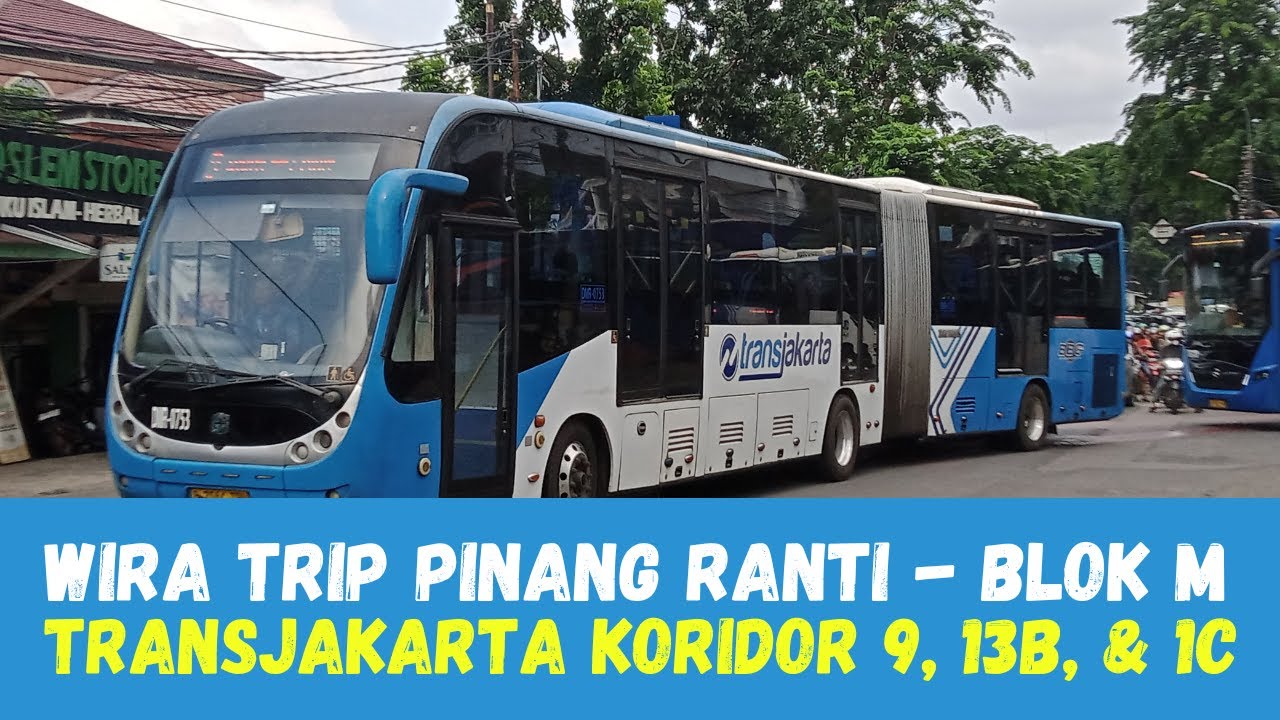 Rute Alternatif Menghindari Kawasan GBK Pinang Ranti - Blok M || TransJakarta Koridor 9 - 13B - 1C