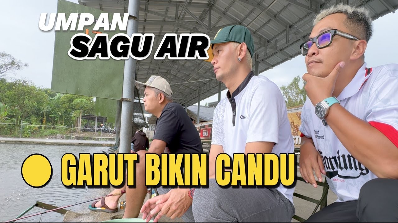 DI GARUT JUGA KEMAREN AKU MANCING GALATAMA IKAN MAS KO DI KOLAM KDI :)