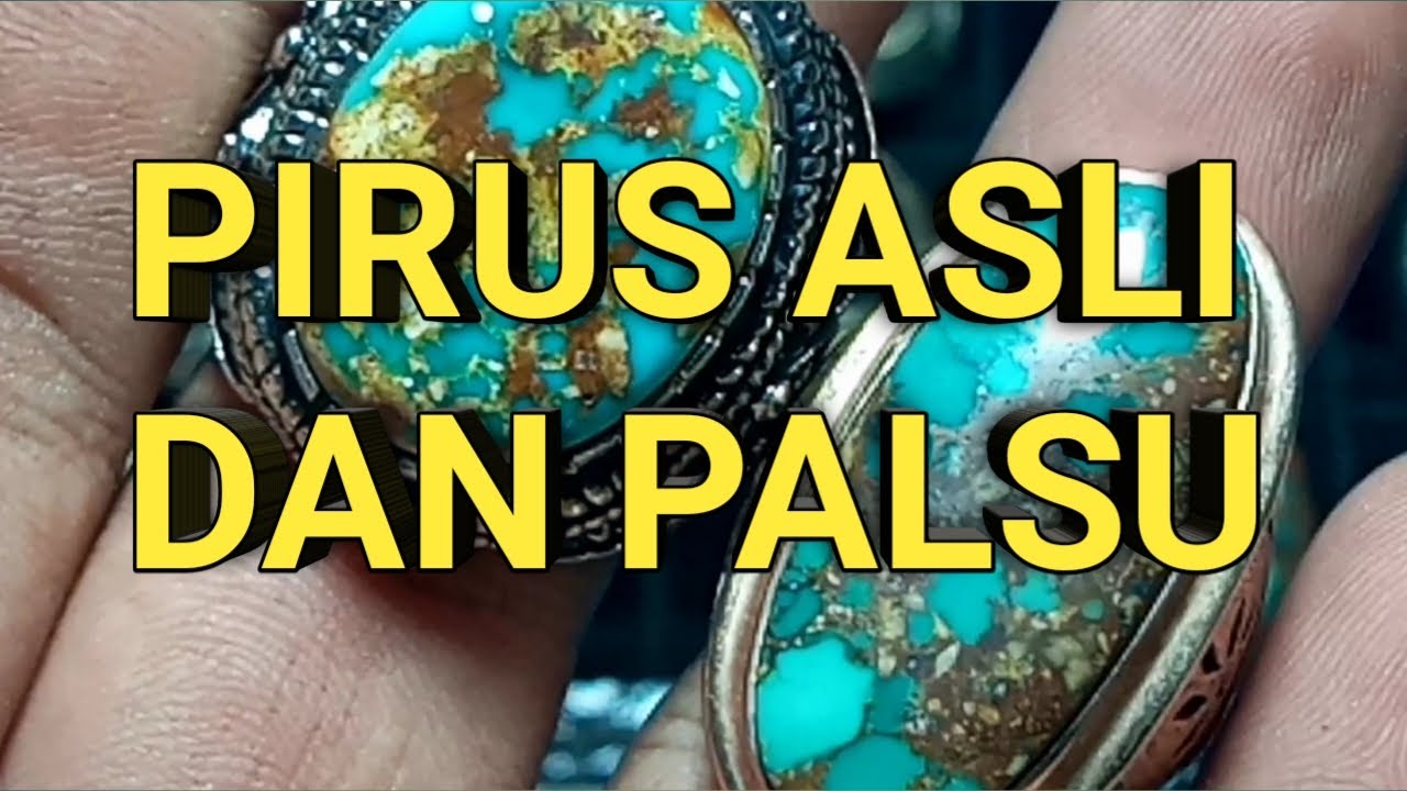 Pirus asli dan pirus palsu