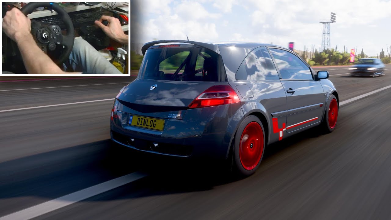 Renault Megane R26 R 2008 | Forza Horizon 5 | Logitech G923 (Steering wheel with shifter) Gameplay