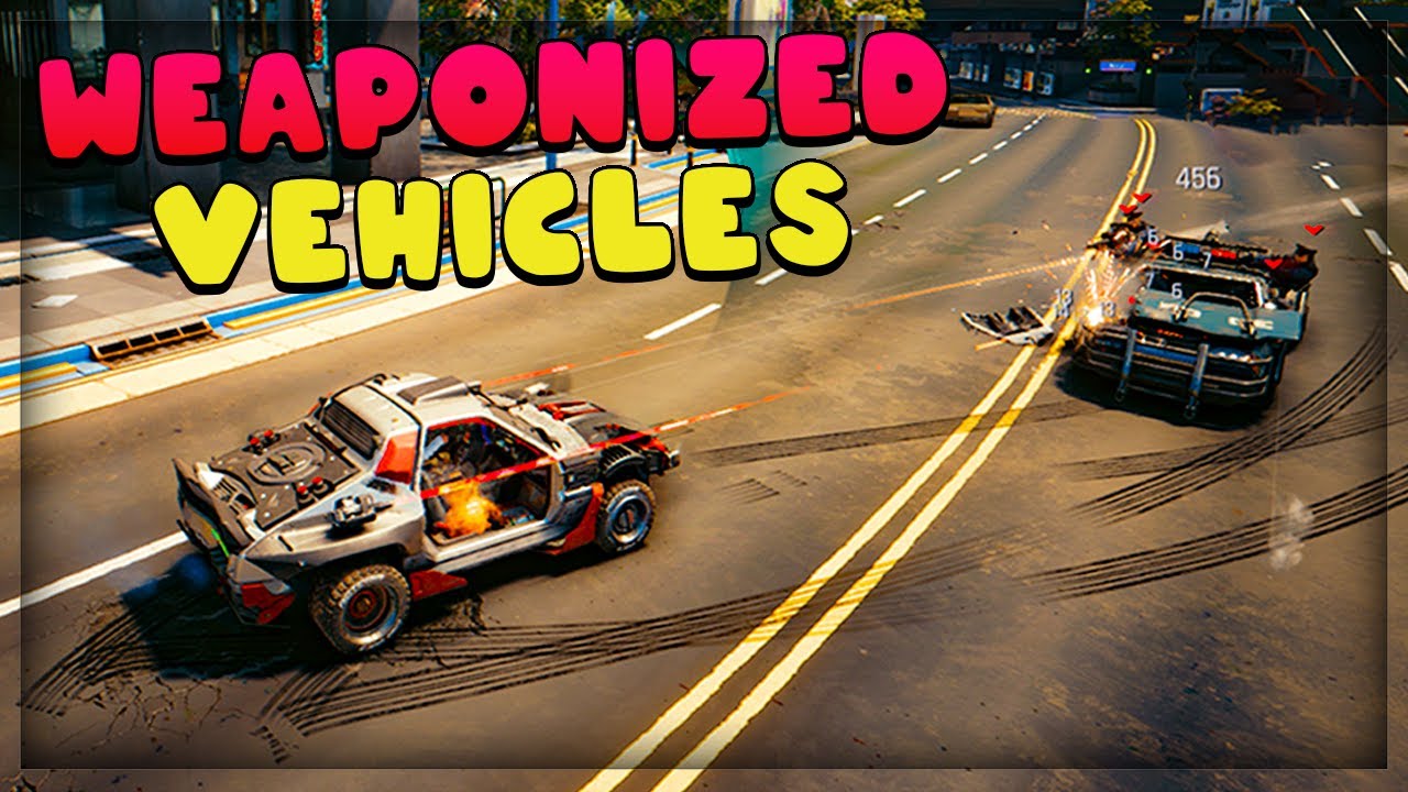 Cyberpunk 2077 WEAPONIZED VEHICLES