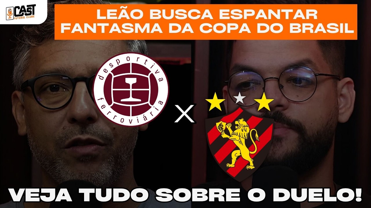 COPA DO BRASIL: SPORT PEGA A DESPORTIVA-ES! VEJA ESCALAÇÕES, ARBITRAGEM E TUDO DO JOGO I CASTFC