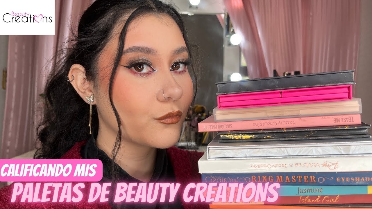 Mi colección de Paletas de Beauty Creations + Calificándolas (Mini Reseña) | Maquillaje económico✨