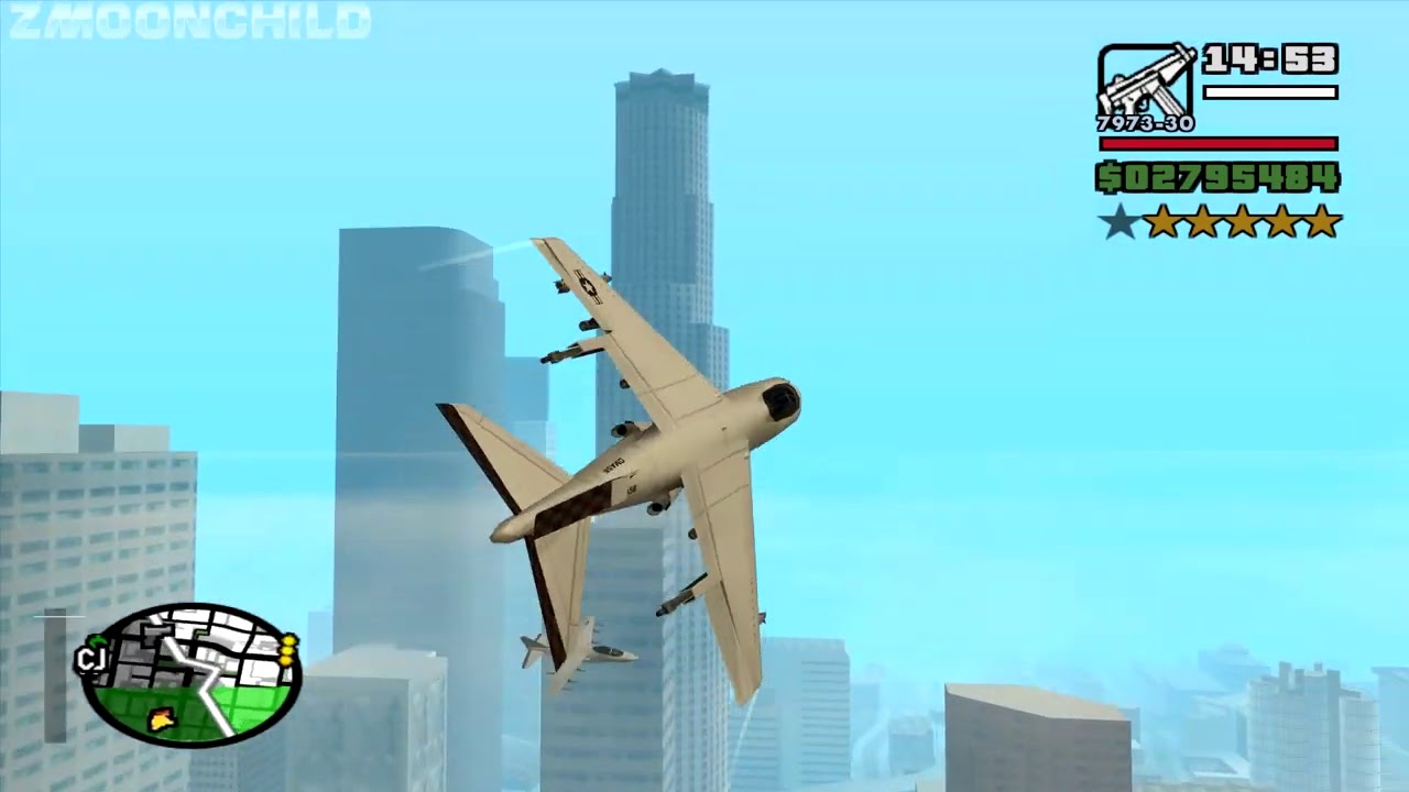 Battle over Los Santos - Hydra vs Hydra - GTA San Andreas